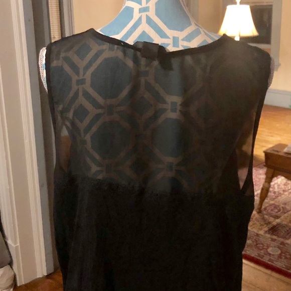 2 Items, Black and Burgundy Lace Yoke Tank H&M XL - Picture 6 of 6